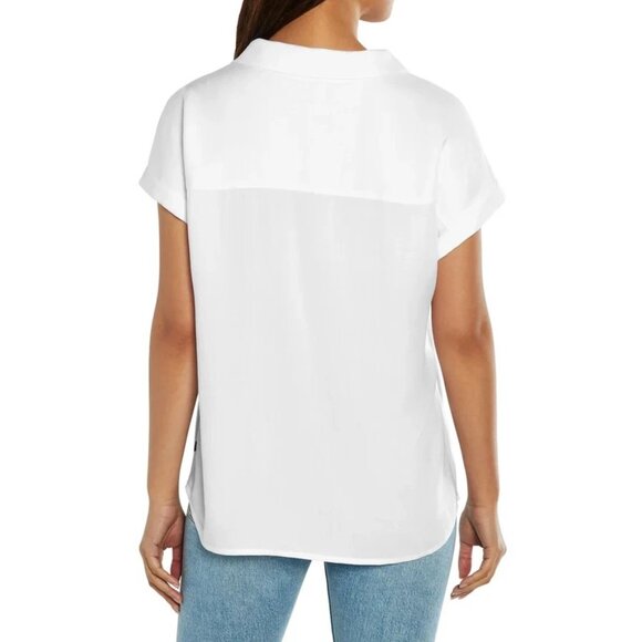 GAP Ladies' Popover Blouse, Short Sleeve, Size L "NEW" - Picture 3 of 3